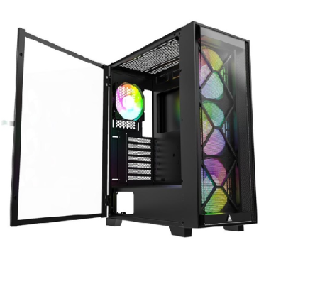 Montech Air 1000 Premium Black – vỏ case gaming cao cấp tại Đà Nẵng