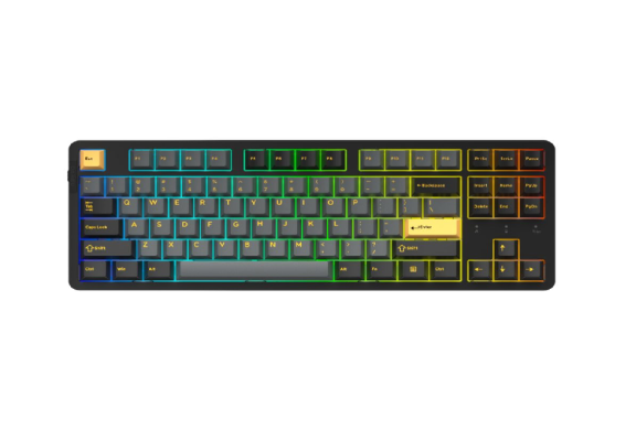 bàn phím DareU EK87 Pro Black Golden Cloud Switch