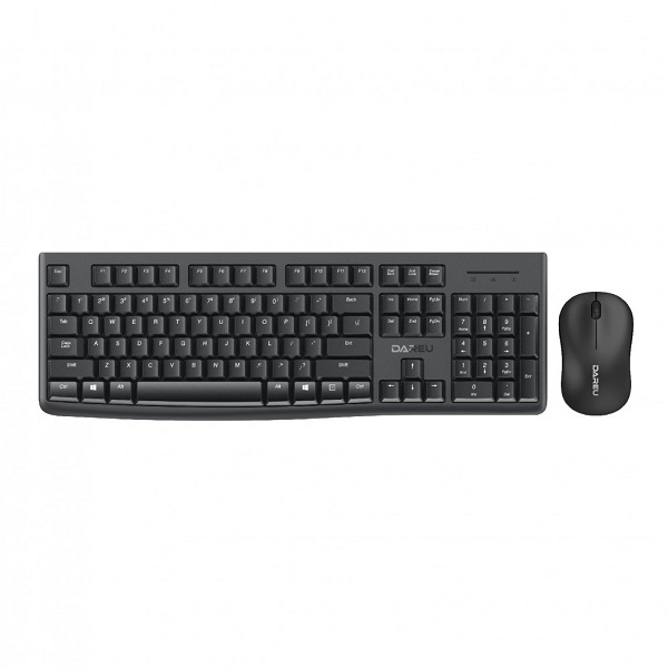 Bộ bàn phím chuột không dây Dareu MK188G Black