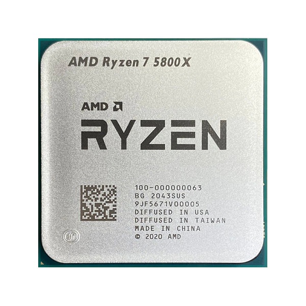 CPU AMD Ryzen 7 5800X Tray New