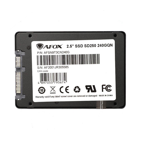 SSD AFOX SD250 240GB 2.5" SATA 3
