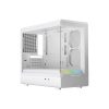 Thùng máy Case Leopard MS-01 RGB | Trắng, không kèm FAN