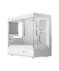 Thùng máy Case Leopard MS-01 RGB | Trắng, không kèm FAN