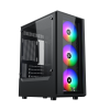 Vỏ case XIGMATEK MYX 3F (mATX/Màu đen/3 fan)