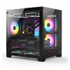 Vỏ Case VITRA CRYSTAL S1 Black M-ATX (bể cá)