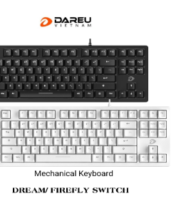 Bàn Phím DAREU EK87L V2 WHITE|BLACK|FIREFLY DREAM SWITCH