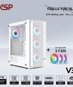 Case VSP GRILLE VISUAL V3 Trắng (ATX)