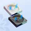 Fan Case V9 PRO LED ARGB (120mm, Điều tốc PWM, Đồng bộ Mainboard, Màu Đen|Màu Trắng)
