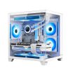 case bể cá trắng/đen m-atx (chưa gồm fan tản)