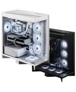 Vỏ Case TRYX LUCA L70 (Mid Tower, Đen/ Trắng)
