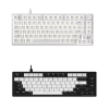 Bàn phím cơ DareU EK75 White Black,Dream Switch|Full White, Firefly Switch