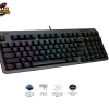 Bàn phím cơ Asus TUF K3 Gen II Black (USB/Optical Red Switch/ABS/RGB)
