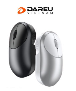 Chuột không dây DAREU LM166D Black| White silver