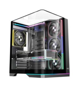 Vỏ Case MIK G8 NOVA X Black | ATX, Kính cường lực, Đen