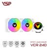 Tản Nhiệt Nước VSP INFINITY VCR-240 WHITE
