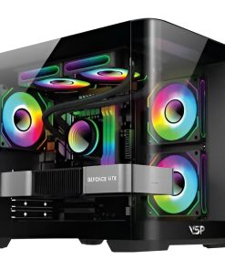 Vỏ Case VSP AQUANAUT PRO GAMING X7 BLACK  (M-ATX)