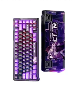 LINGBAO K75 Wireless Mechanical Keyboard, 75% Anime Gaming Keyboard ( Sale Sinh Nhật HDTech)