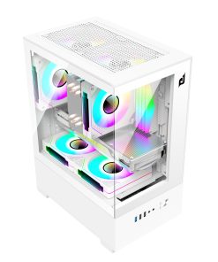 Case máy tính EDRA ECS1303 - White ( không fan)