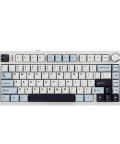 Bàn phím cơ không dây AULA F75 trắng xanh dương gradient| Xanh Tuyết