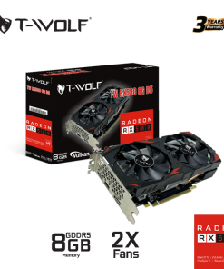 Card màn hình T-WOLF RX 580 8GB GDDR5 chính hãng