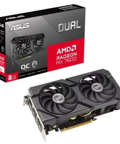 VGA Asus Dual RX 7600 8GB EVO OC (DUAL-RX7600-O8G-EVO)