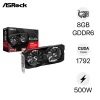 VGA Asrock AMD Radeon RX 6600 Challenger D 8GB (RX6600 CLD 8G) BH12th