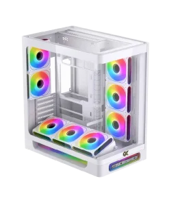 CASE XIGMATEK HEAVEN- black/white