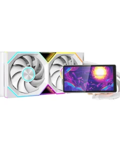 Tản nhiệt nước Leopard Pro Flow 240 ARGB LCD Đen| Trắng