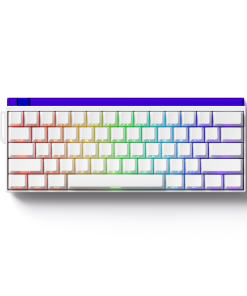 Bàn phím Veekos Shine60 SP White Akko Glare Magnetic Switch