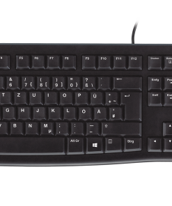 Bàn phím Logitech K120 | Có dây, Fullsize, Black