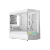 Thùng máy Case Leopard MS-01 RGB | Trắng, không kèm fan 2nd
