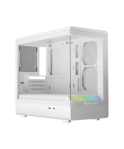 Thùng máy Case Leopard MS-01 RGB | Trắng, không kèm fan 2nd